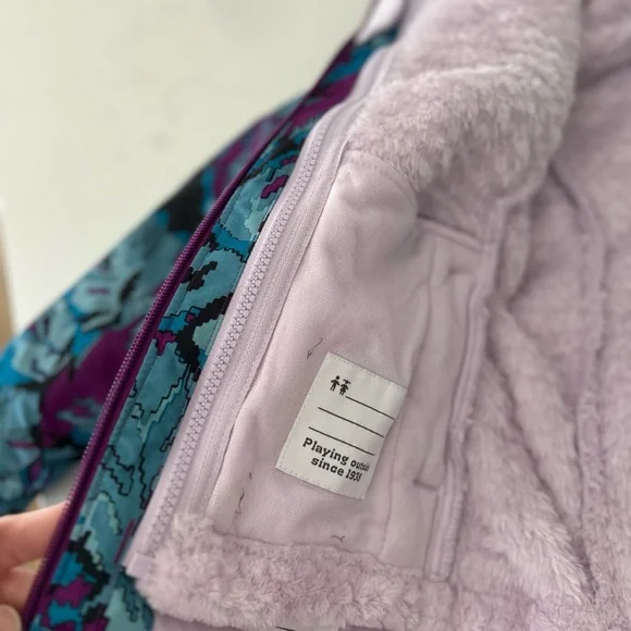 Columbia Blue and Purple Interchangeable Patterned Jacket - Picture 7 of 8